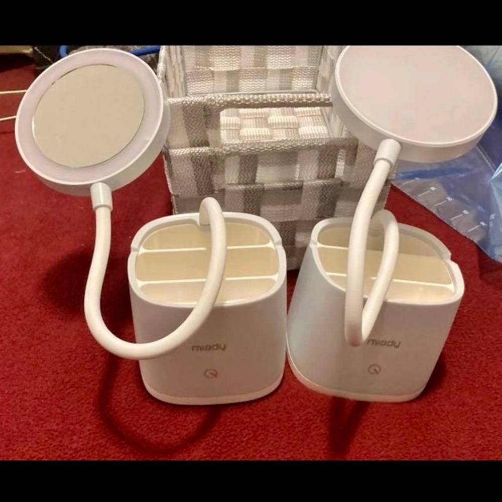 LED lamp touch with mirror